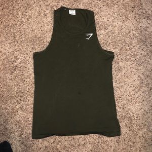 Gymshark Critical Tank - Dark Green